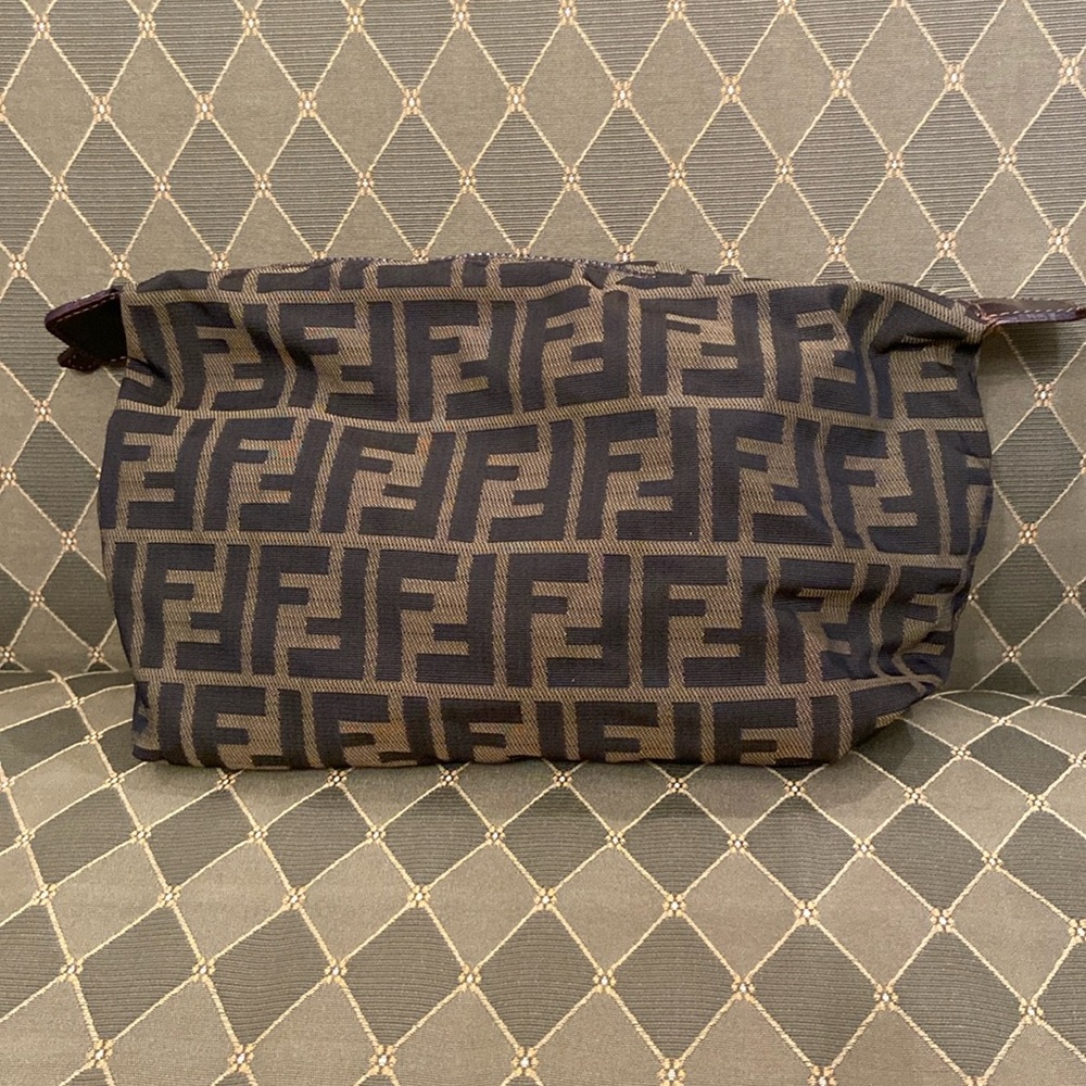 Fendi Black and Brown Monogram Bag